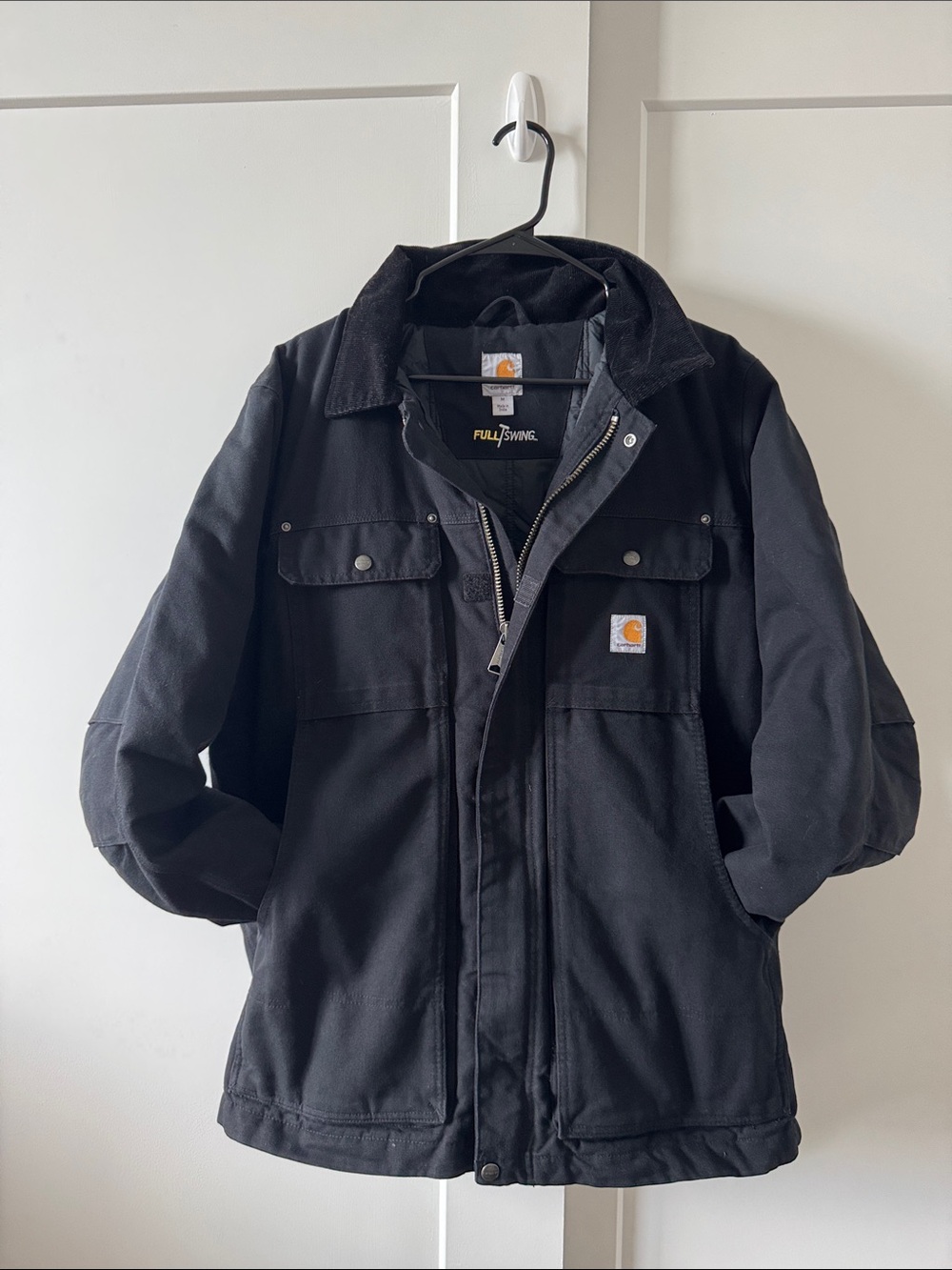 Carhartt Black Full Swing Insulated Field Jacket